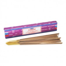 Sunrise Stick Incense, 15 Gram (12 to 15 Stick) Box, Satya Nag Champa Variety, Masala Incense Imported From India   